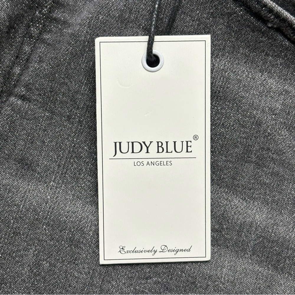 NWT Judy Blue High Rise Skinny Capri Jeans Gray Wash Size 30 Stretch 88238 - Picture 14 of 14